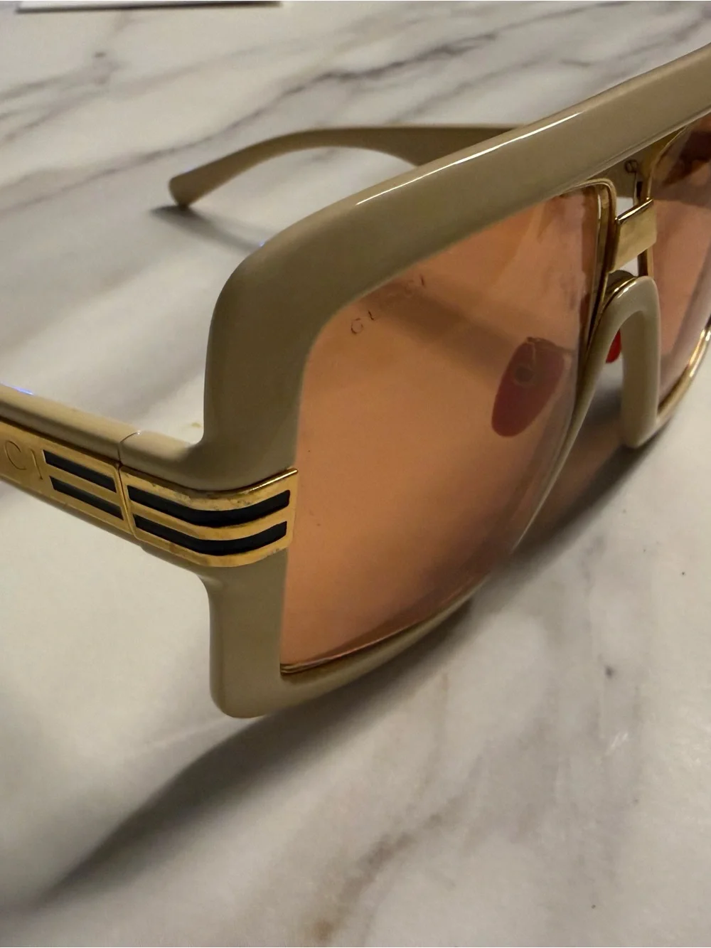 Gucci bold rectangular